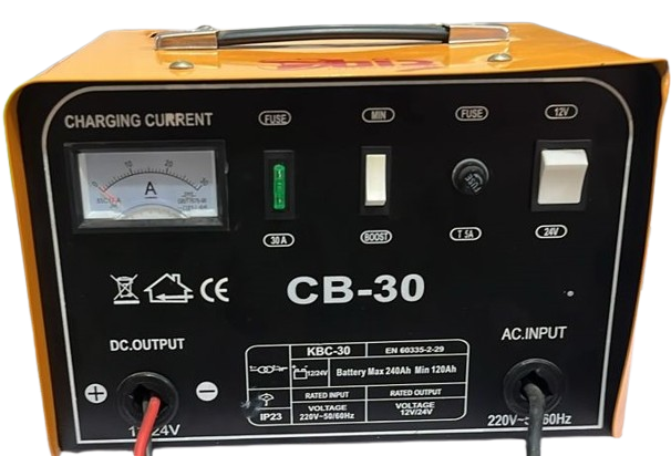 OBIZ BATTERY CHARGER CD 30AH AC CURRENT